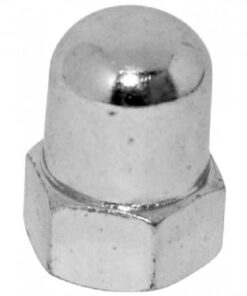 Forhjulsmøtrik, 9mm, lukket