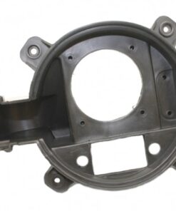 Plastdel bag ladestik (sort)