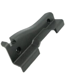 Skjold o/dørhængsel, øv. (venstre)