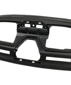 Skjold v/instrumentering (sort plast)