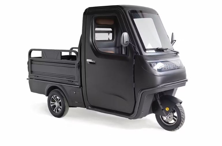 E-Force Pick-up i mat grå - van-kabinescooter fra E-Force 📦️🚚